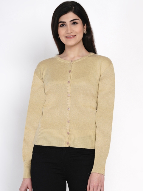 

FABNEST Women Beige Solid