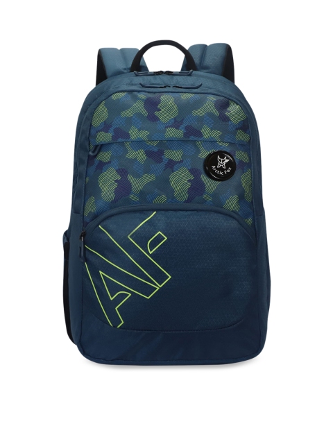 

Arctic Fox Unisex Blue & Green Printed 15 Inch Laptop Bag
