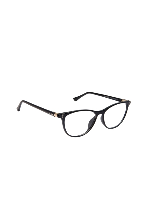 

David Blake Women Black Solid Full Rim Cateye Frames EWDB2342MWZKM002C1