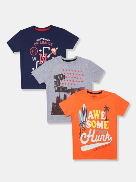 

Cherokee Boys Multicoloured Printed Round Neck T-shirt, Multi