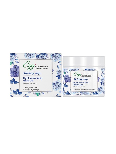 

CLEAN GREEN GORGEOUS Unisex Skiny Dip Hyaluronic Acid Water Gel, 100gm, White