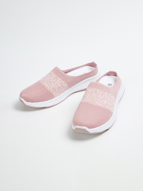 

Ginger by Lifestyle Women Pink Slip-On Sneakers