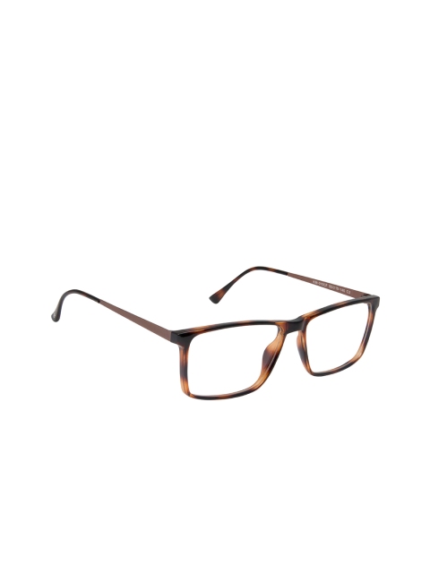 

David Blake Unisex Brown Solid Full Rim Rectangle Frames EWDB2379MWZKM010C2