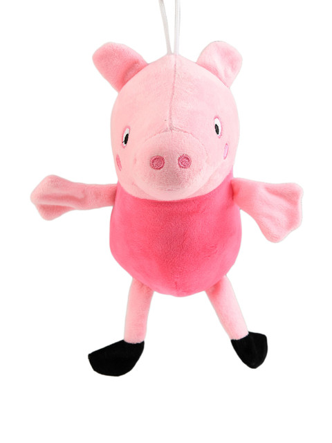 

DukieKooky Kids Pink & Black Colourblocked Cute Piggy Soft Toy