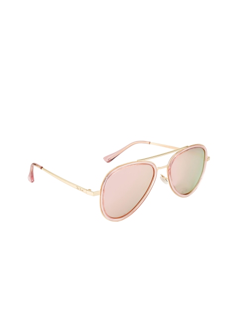 

Ted Smith Unisex Polarised Lens Aviator Sunglasses TS-N1171S, Pink