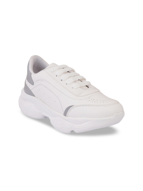 

SCENTRA Women White Running Shoes