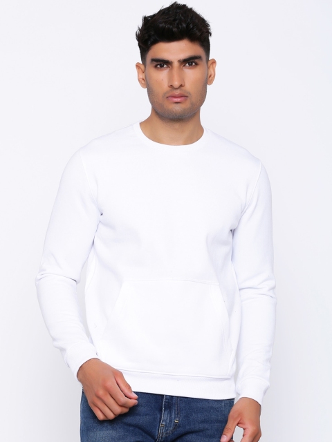 

Tistabene Men White Solid Pullover Sweater