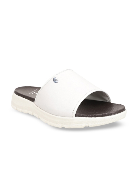 

Carlton London Men White Solid Sliders