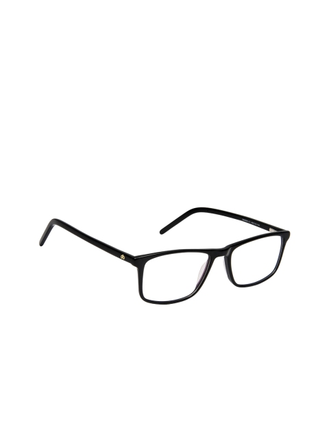 

David Blake Unisex Black Solid Full Rim Rectangle Frames EWDB2412MWZDB8006C1