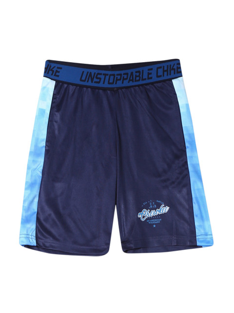 

Cherokee Boys Navy Blue Colourblocked Regular Fit Sports Shorts