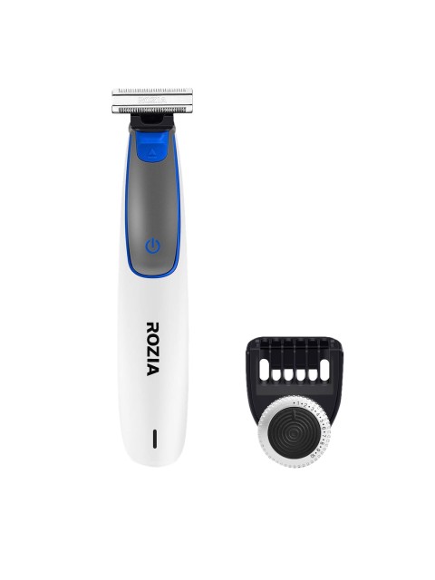 

Rozia Pro Electric Beard Trimmer and Shaver, White