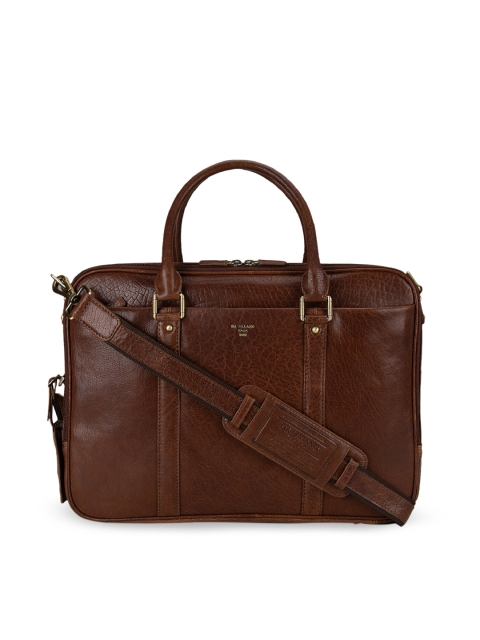 

Da Milano Men Brown Solid 13 Inch Laptop Bag