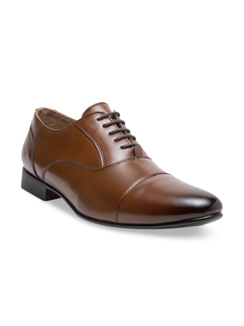 

Apsis Men Brown Solid Formal Oxfords
