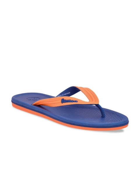 

Bonkerz Men Peach-Coloured Solid Thong Flip-Flops