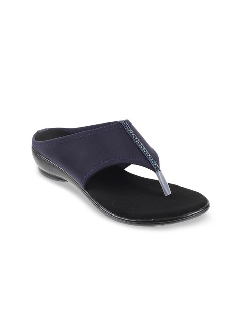 

Metro Women Blue Solid Sandals