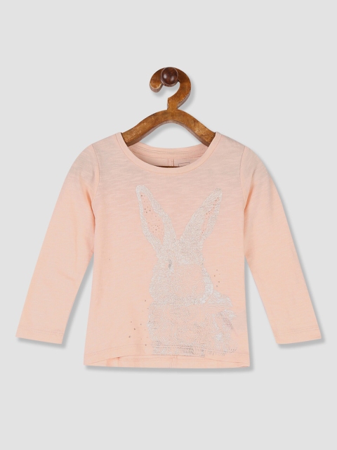 

GAP Girls Pink Printed Top