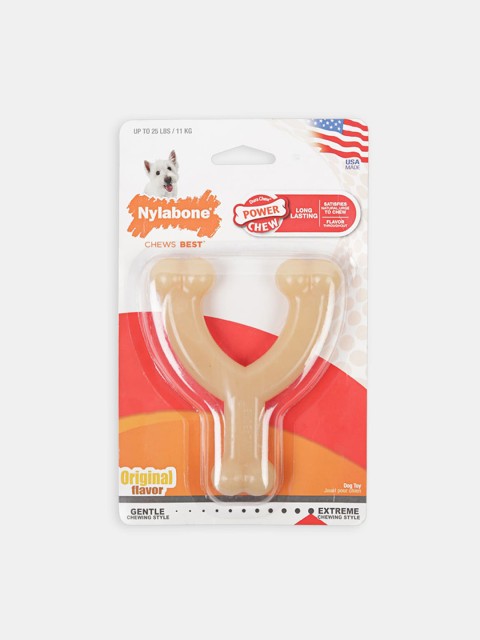 

Nylabone Beige Solid Dog Training Pet Toy