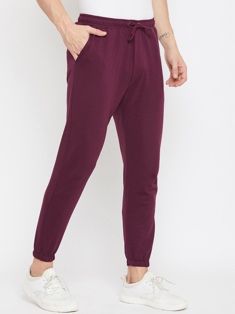 

Marvel Avengers Men Maroon Solid Joggers
