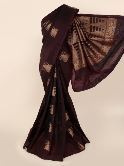 

Pothys Purple Art Silk Woven Design Kanjeevaram Saree