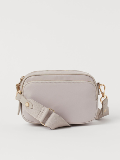 

H&M Beige Solid Small Shoulder Bag