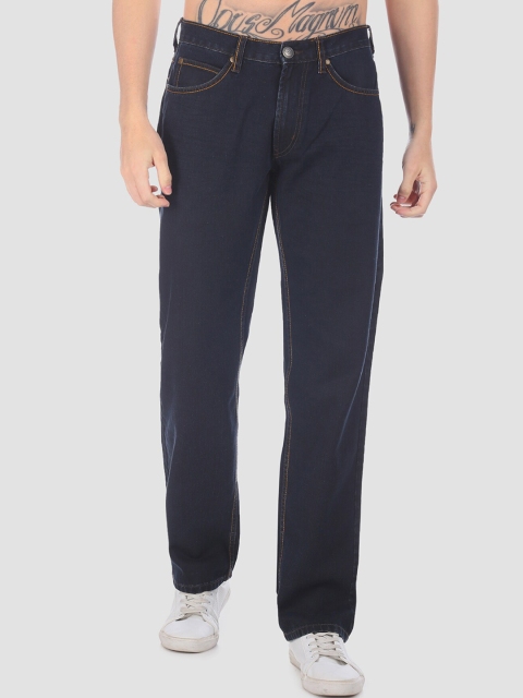 

Flying Machine Men Blue Regular Fit Mid-Rise Clean Look Jeans