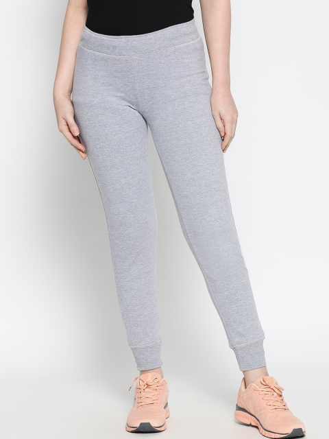 AMMARZO Women Grey Slim Fit Solid Joggers