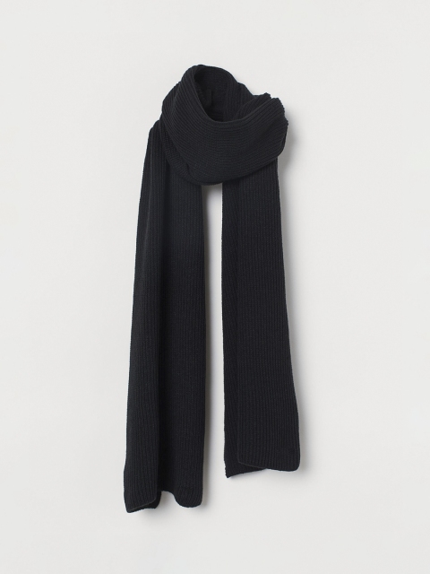 

H&M Women Black Scarf