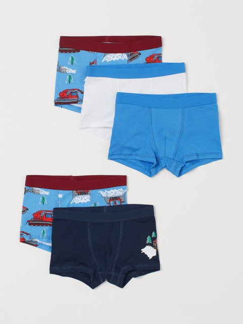 

H&M 5-Pack Boxer Shorts, White