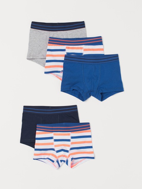 

H&M Boys 5-Pack Boxer Shorts, White