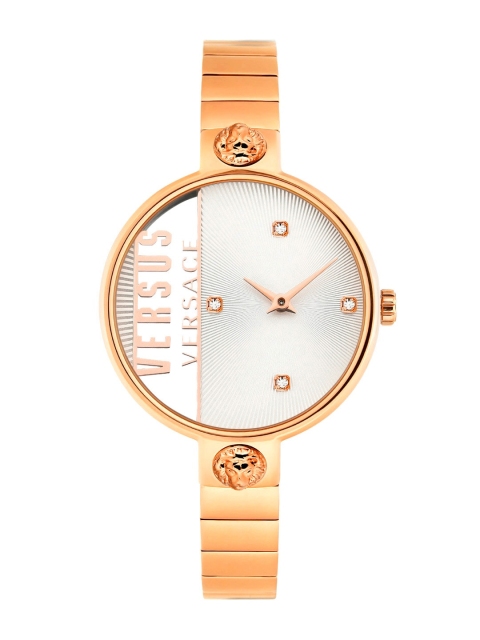 

Versace Women Rose Gold Analogue Watch