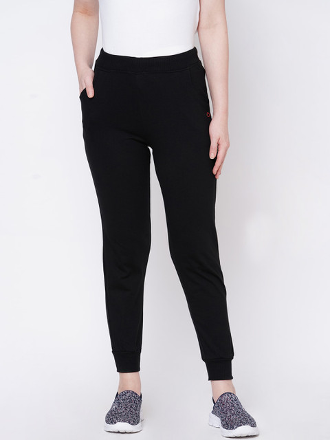 

Sweet Dreams Women Black Solid Joggers