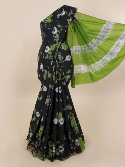 

Pothys Green Printed Pure Cotton Saree