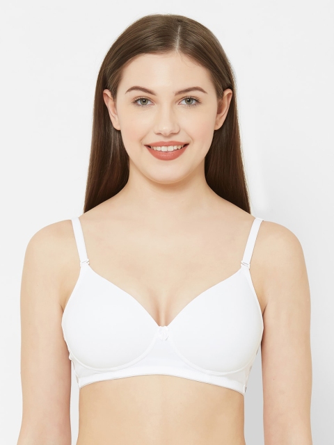 

Juliet White Solid Non-Wired Lightly Padded T-shirt Bra 010002700006855