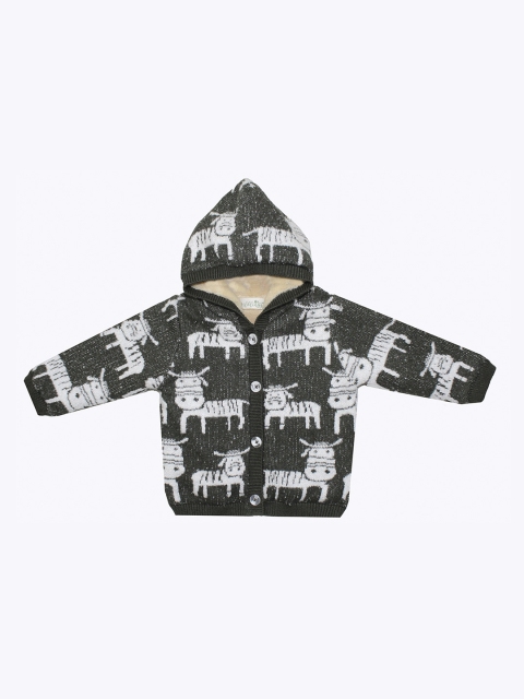 

Wildlinggs Unisex Kids Green Self Design, Charcoal