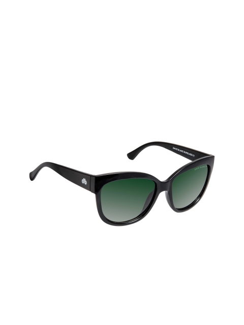 

David Blake Women Cateye Sunglasses N_SGDB1779, Black