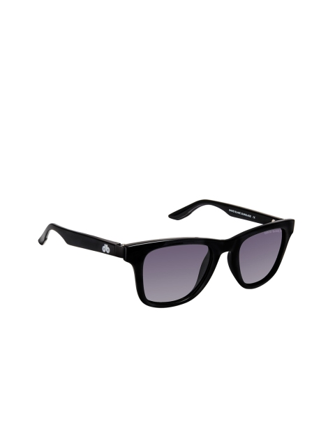 

David Blake Unisex Wayfarer Polarised & UV Protected Sunglasses N_SGDB1792, Black