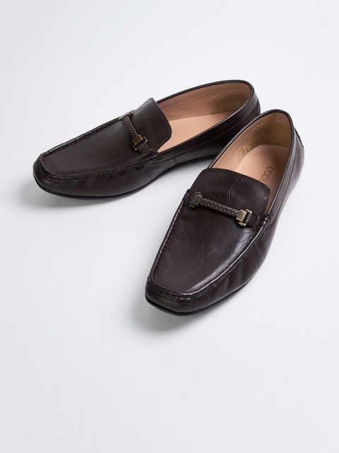 

CODE by Lifestyle Men Brown Solid Formal Loafers