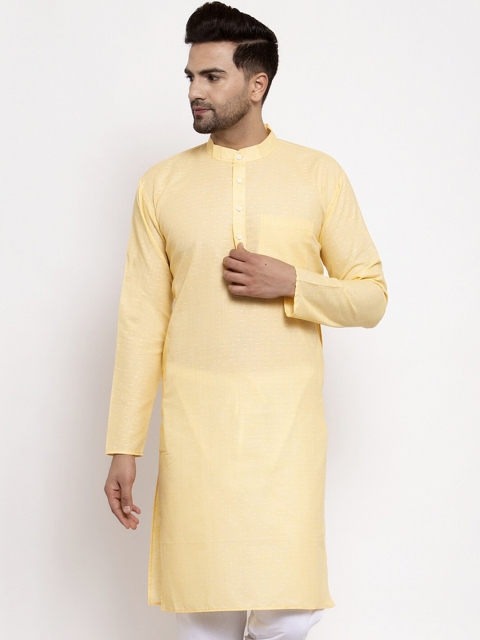 

Jompers Men Yellow Kurta