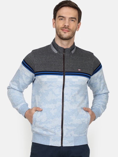 

Monte Carlo Men Blue Printed Sweatshirt