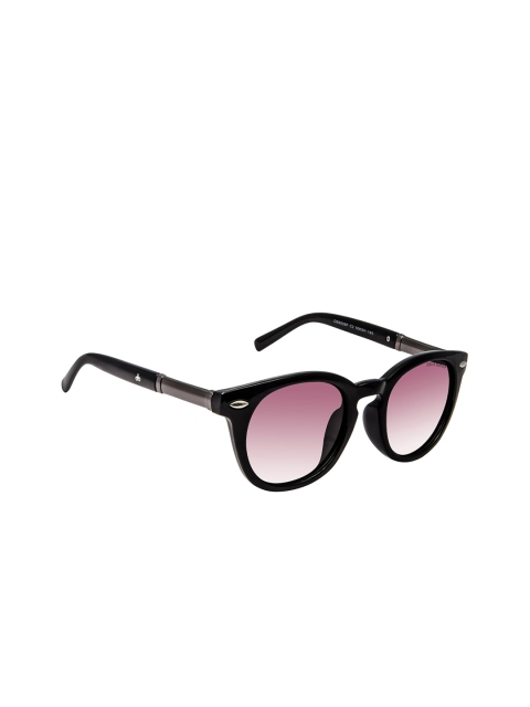 

David Blake Unisex Oval Sunglasses N_SGDB2073-, Black