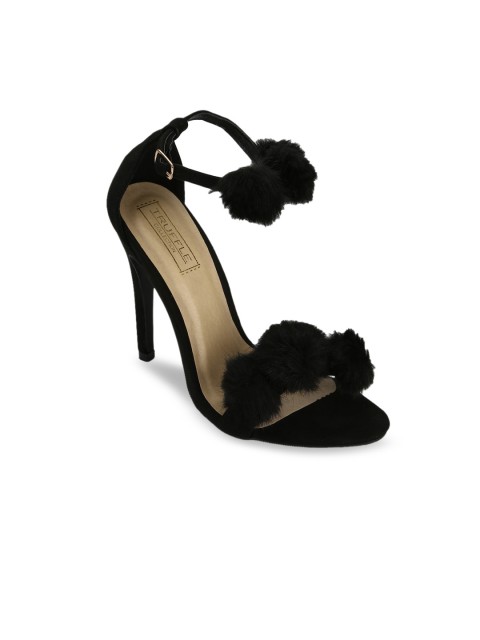 

Truffle Collection Women Black Embellished Stilettos