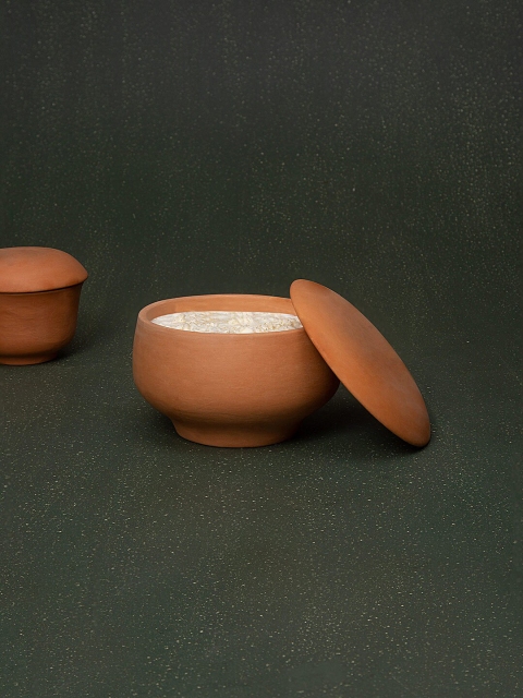 

ellementry Natural Terracotta Curd Setter, Brown