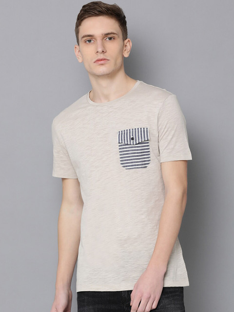 

Antony Morato Men Brown Solid Round Neck T-shirt