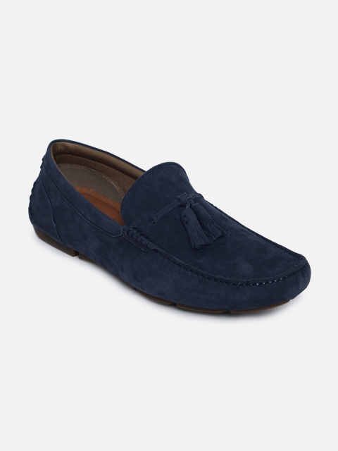 

ALDO Men Blue Leather Loafers