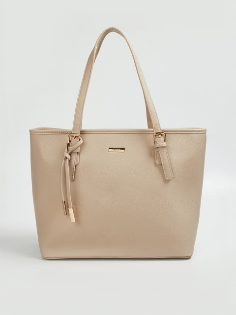 

CODE by Lifestyle Beige Solid Shoulder Bag