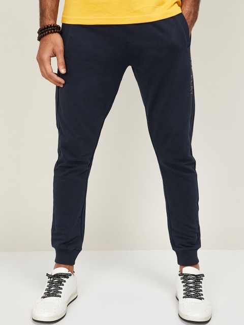 

Fame Forever by Lifestyle Men Navy Blue Solid Joggers