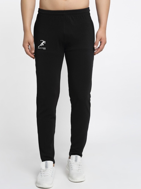 

GRACIT Men Black Solid Dry-Fit Track Pants