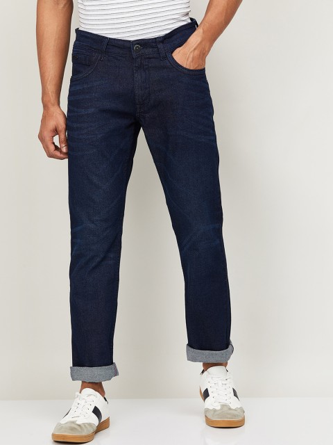 

Forca by Lifestyle Men Blue Slim Fit Mid-Rise Clean Look Jeans
