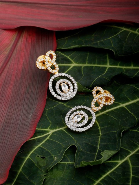 

Alamod Gold-Toned Contemporary Studs