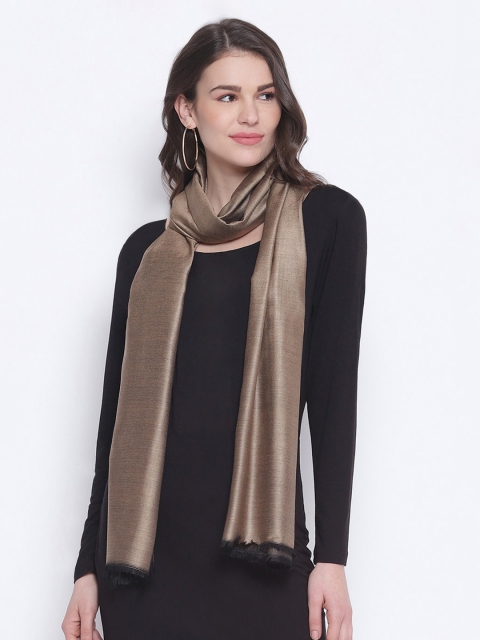 

Tossido Women Gold-Toned Solid Stole